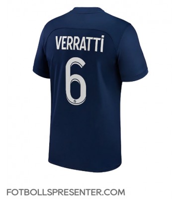 Paris Saint-Germain Marco Verratti #6 Hemma Matchtröja 2022-23 Kortärmad